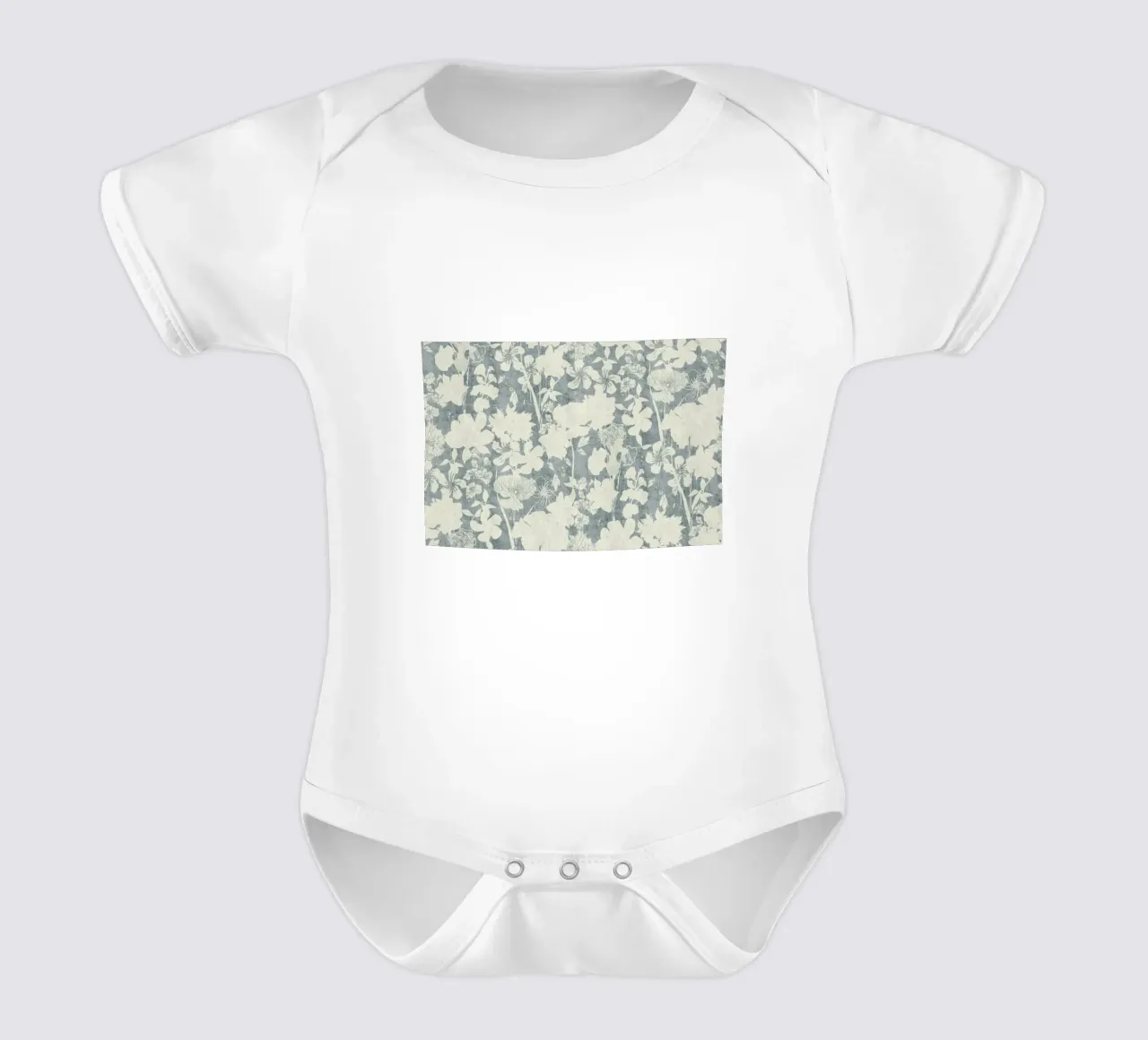 garden shapes 2 short-sleeve baby romper by Giulio Iurissevich