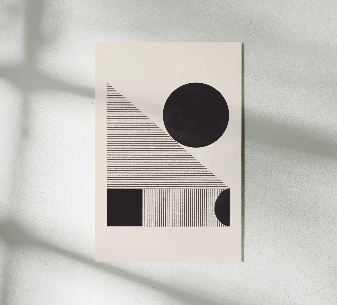 Composition IX plexiglas de The Miuus Studio