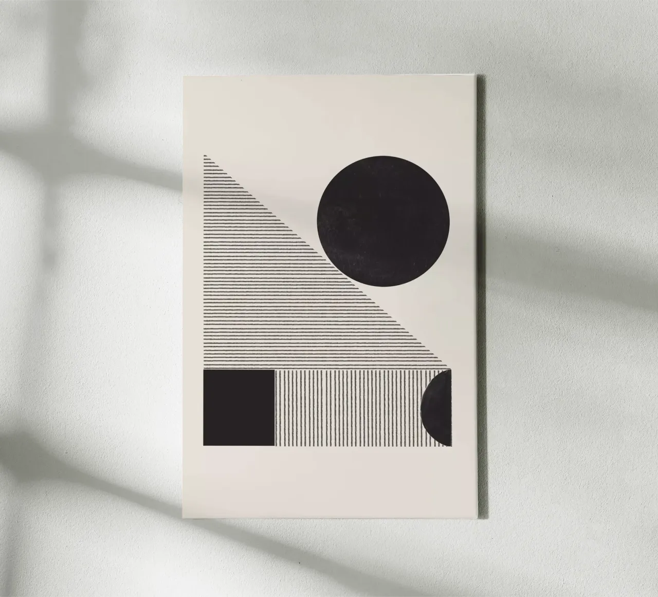 Composition IX canvas by The Miuus Studio