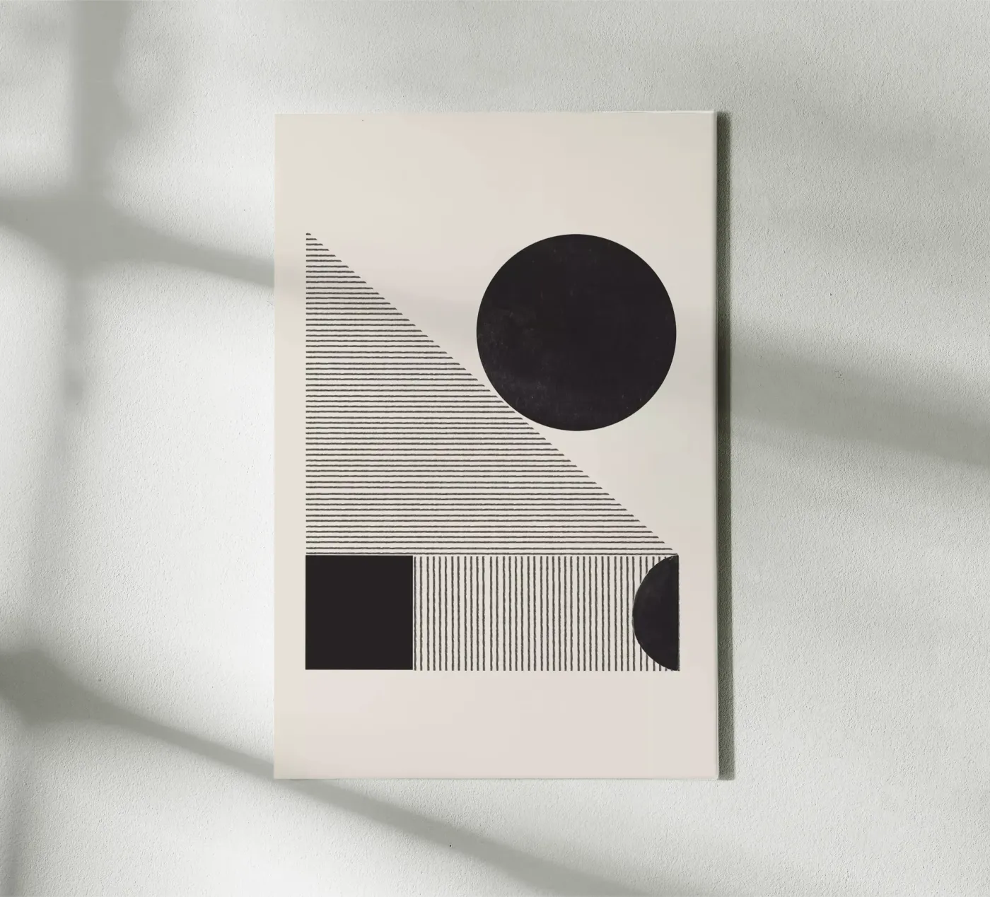 Zusammensetzung IX Leinwand von The Miuus Studio