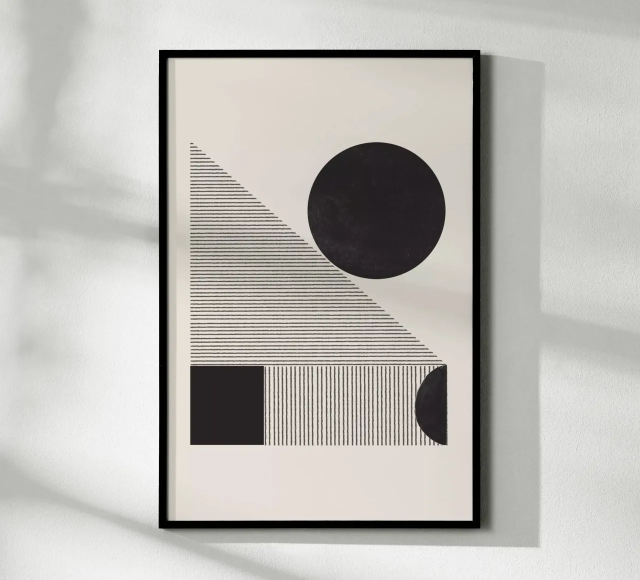 Composition IX poster by The Miuus Studio