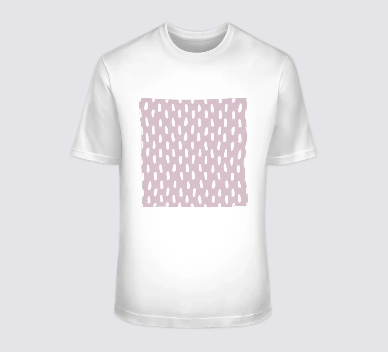 Pennello con linee bianche disegnate a mano t-shirt da gulsengunel