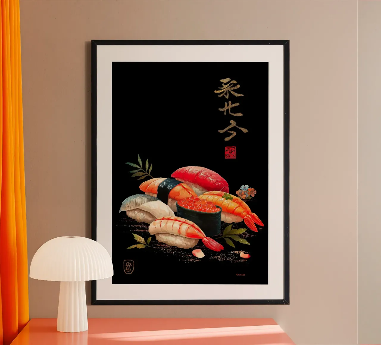 Sushi Nigiri poster da Stellar Creative