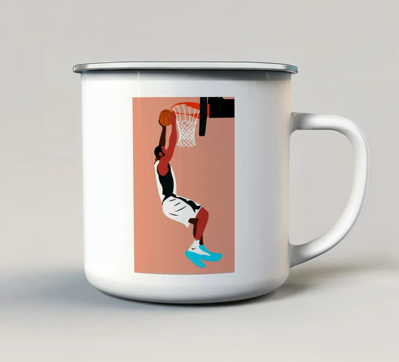 Pallacanestro tazza in smalto da Stellar Creative