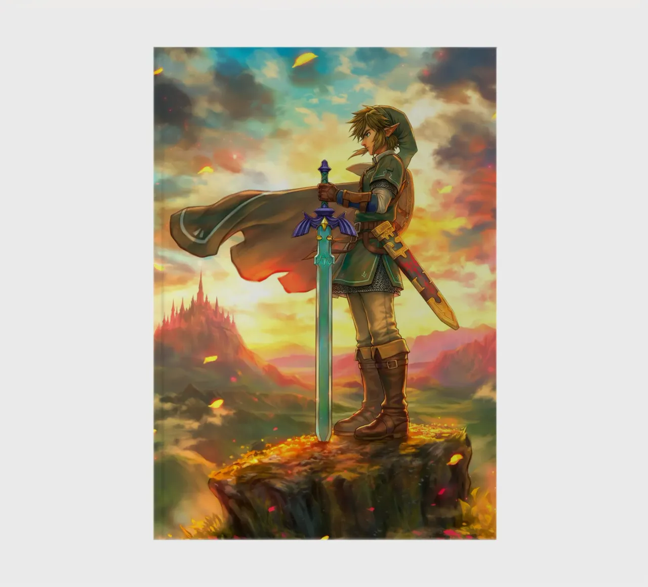 Link Legend of Zelda notebook by Fleur de Lys
