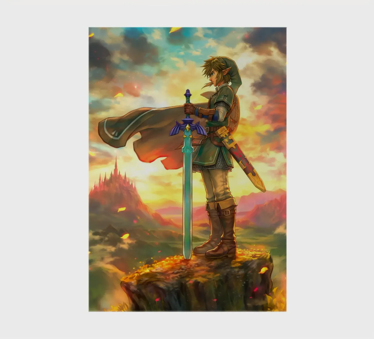 Link Legend of Zelda notebook by Fleur de Lys