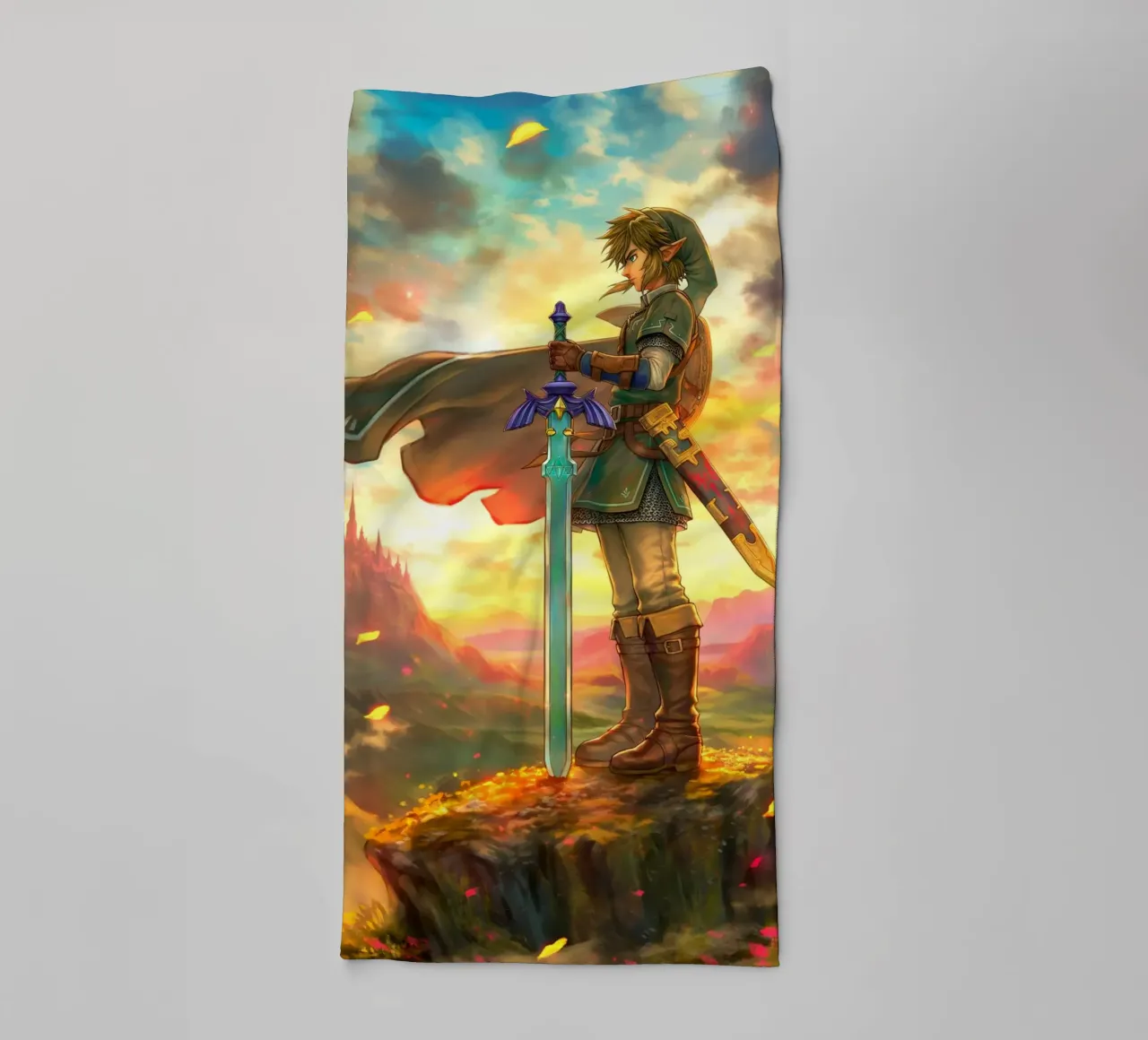 Link Legend of Zelda towel by Fleur de Lys