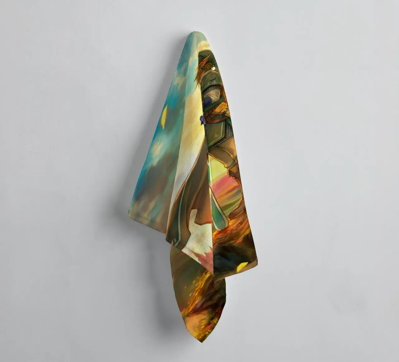 Link Legend of Zelda towel by Fleur de Lys