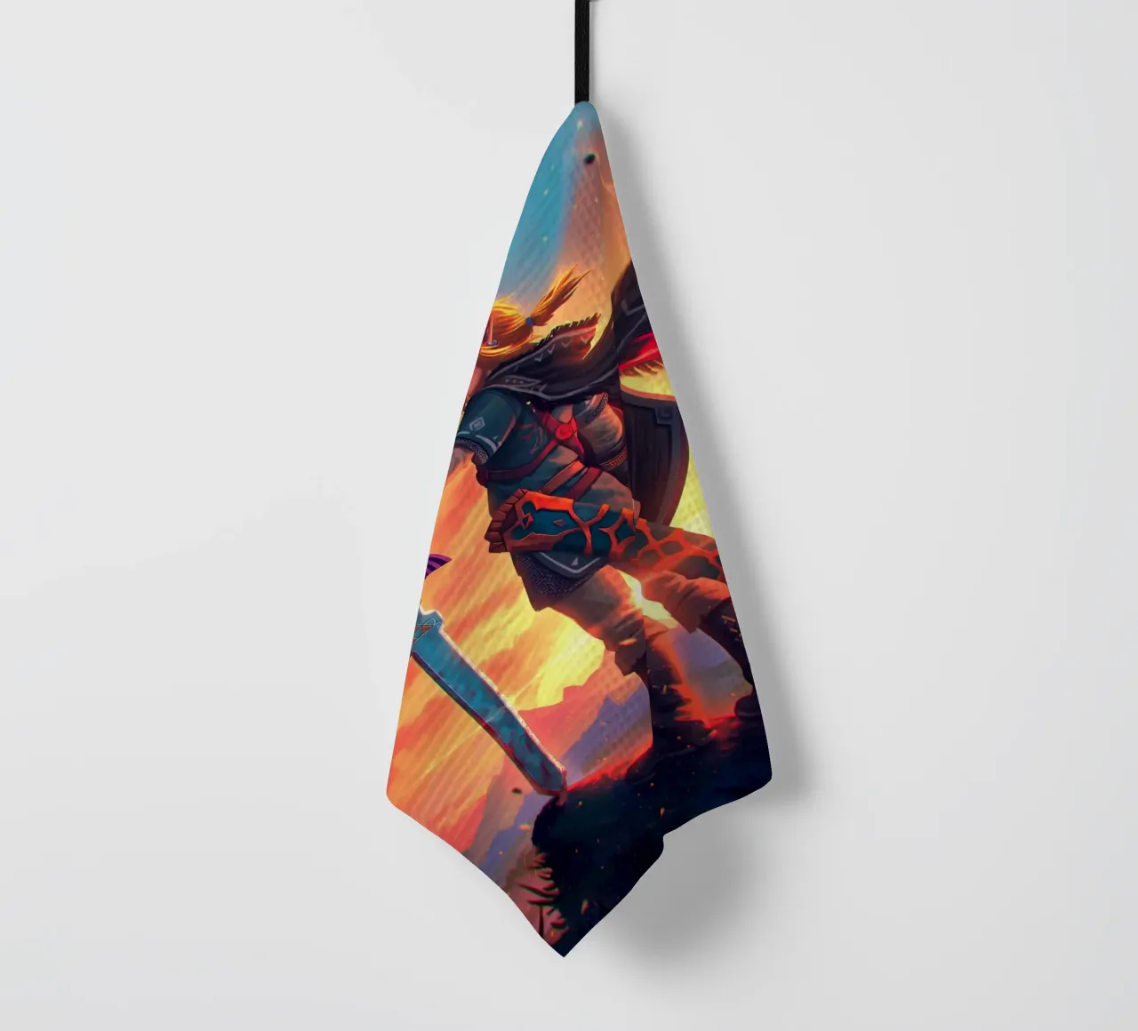 Link Legend of Zelda torchon de Fleur de Lys