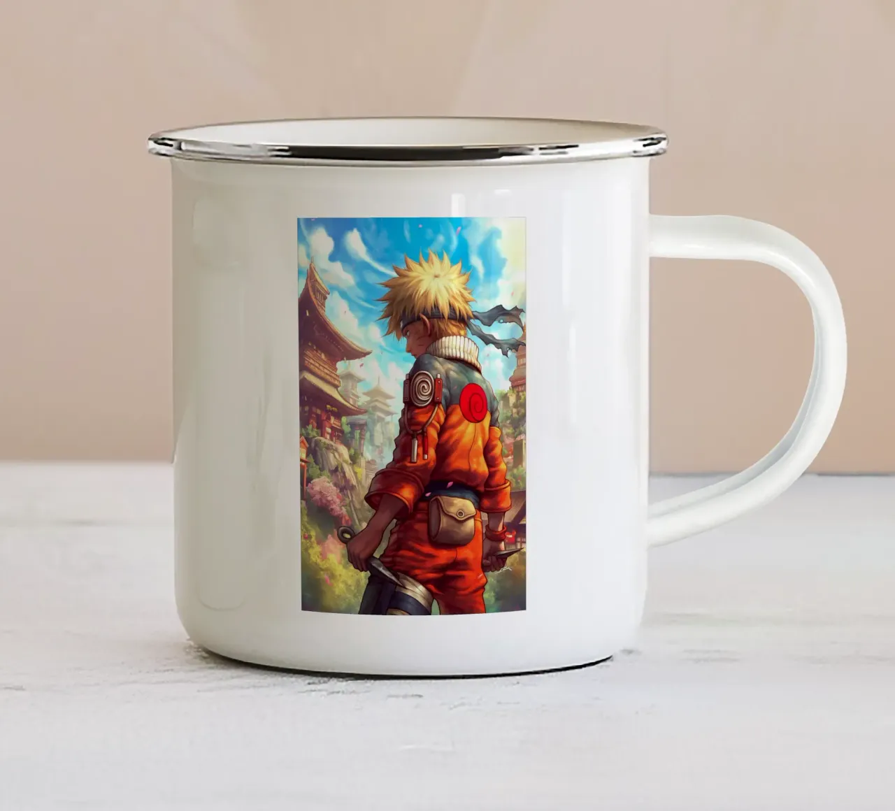 Naruto tazza in smalto da Fleur de Lys