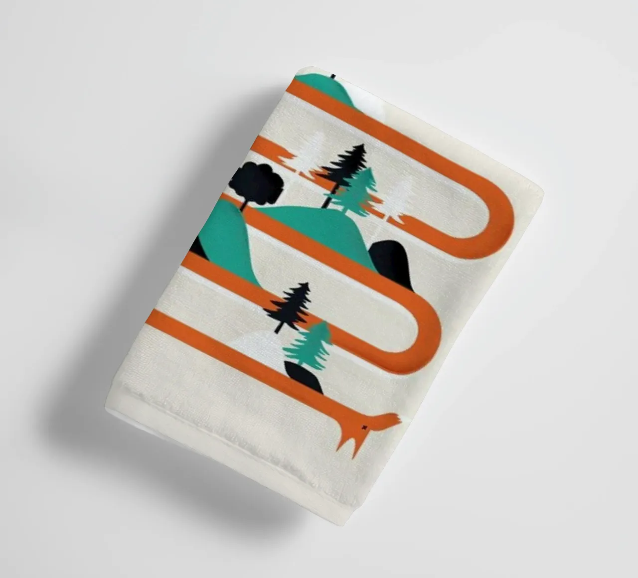 Foxy stripes asciugamano da bagno da Róbert Farkas