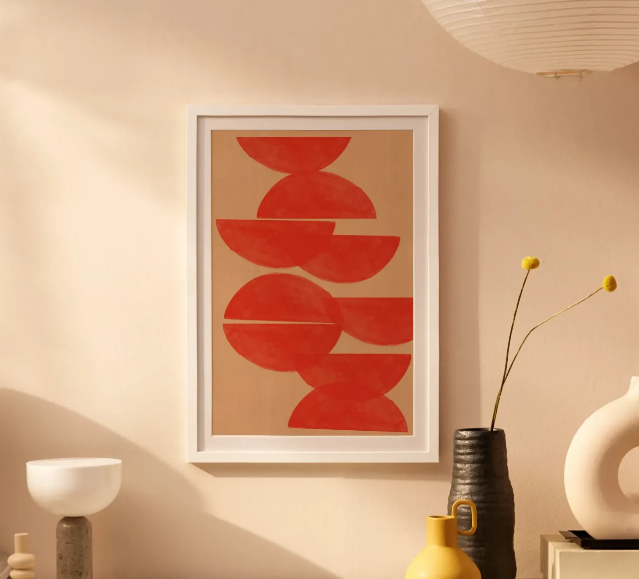 Il futuro è luminoso poster con telaio in plastica da The Miuus Studio