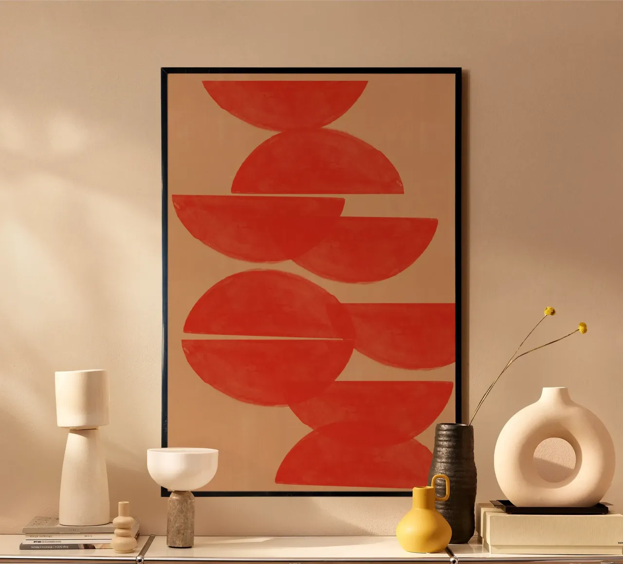 Il futuro è luminoso poster con telaio in plastica da The Miuus Studio