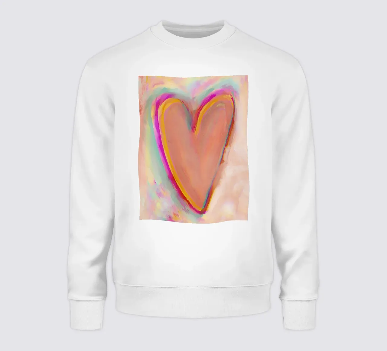 Vibrant Heart felpa da treechild