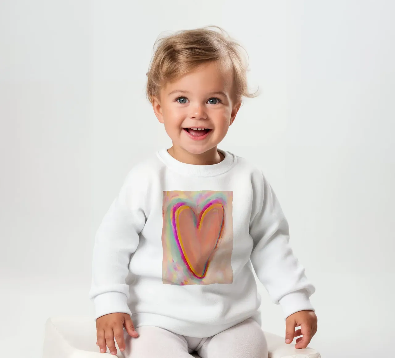 Vibrant Heart felpa neonato da treechild