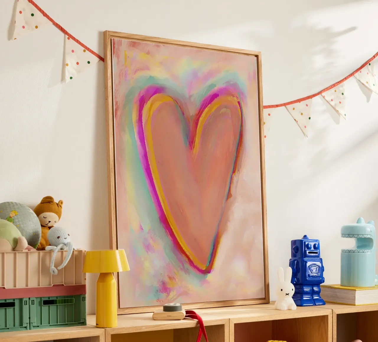 Vibrant Heart plexiglass da treechild