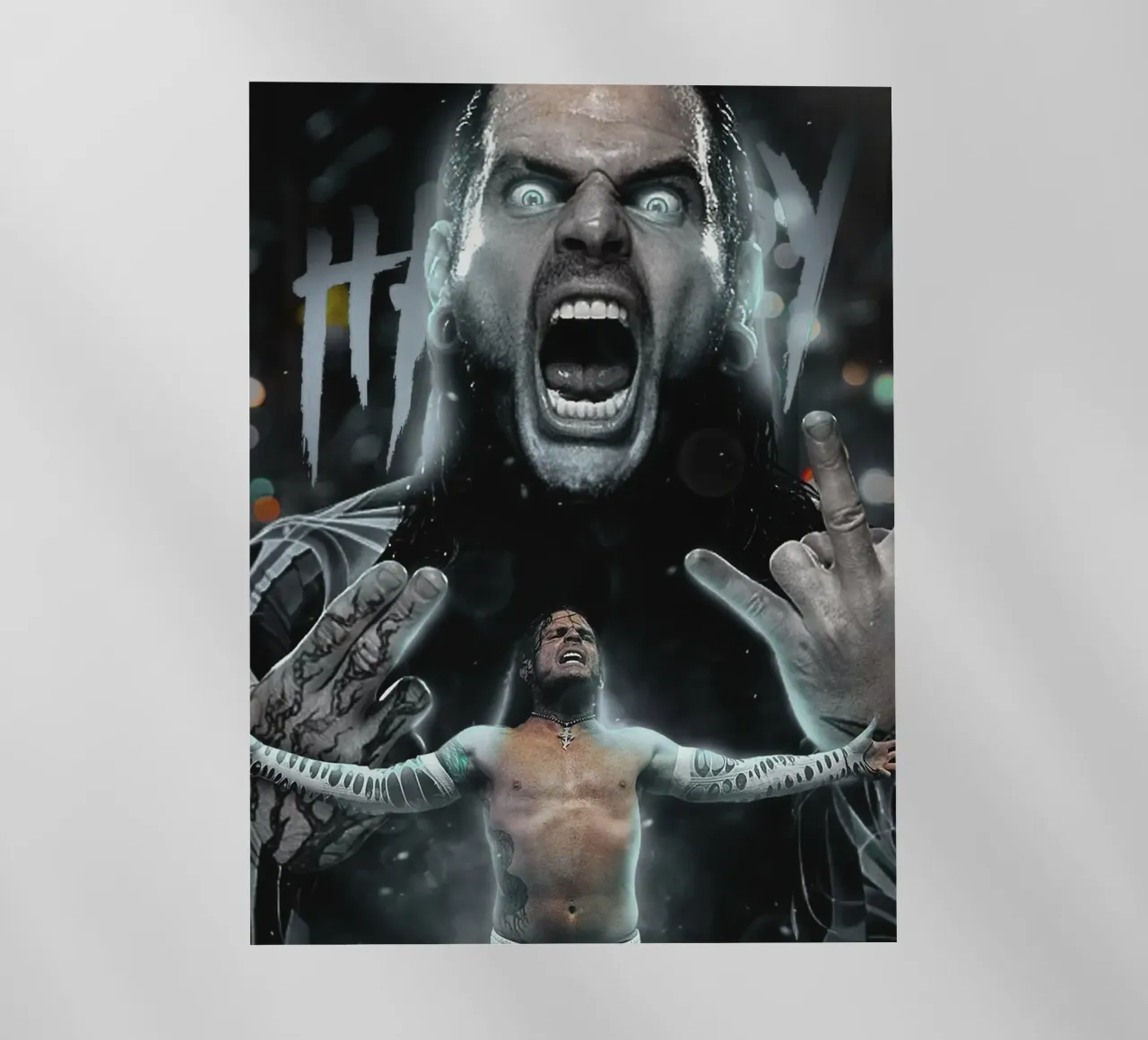 Jeff Hardy pellicola backlit da Musadad Shop