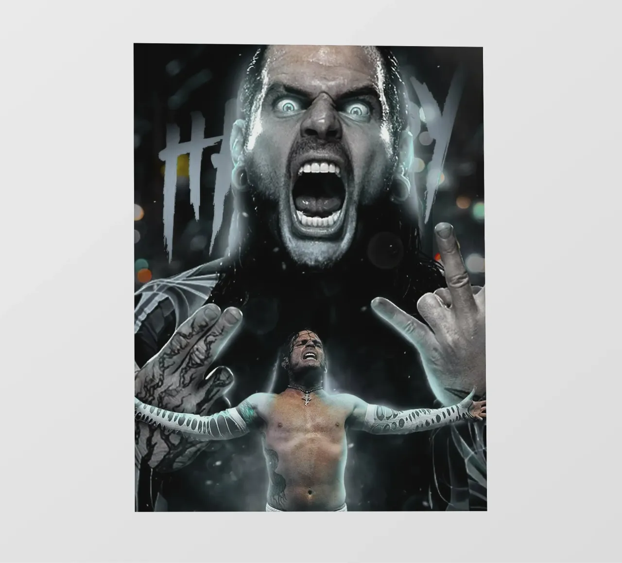 Jeff Hardy pellicola backlit da Musadad Shop