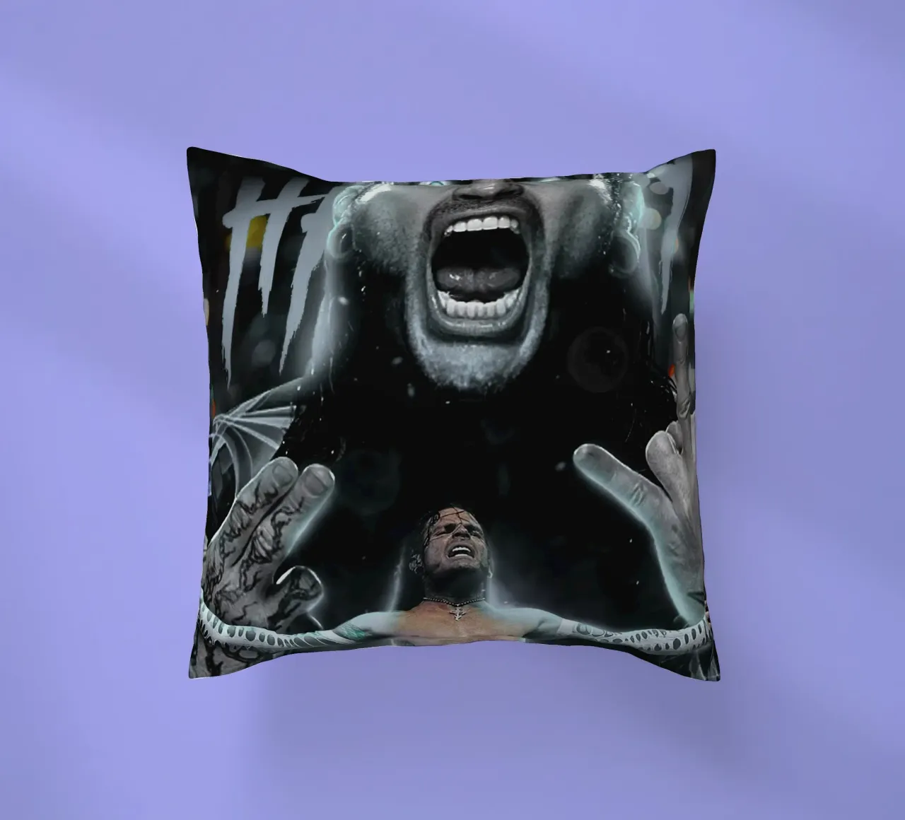 Jeff Hardy cuscino da Musadad Shop