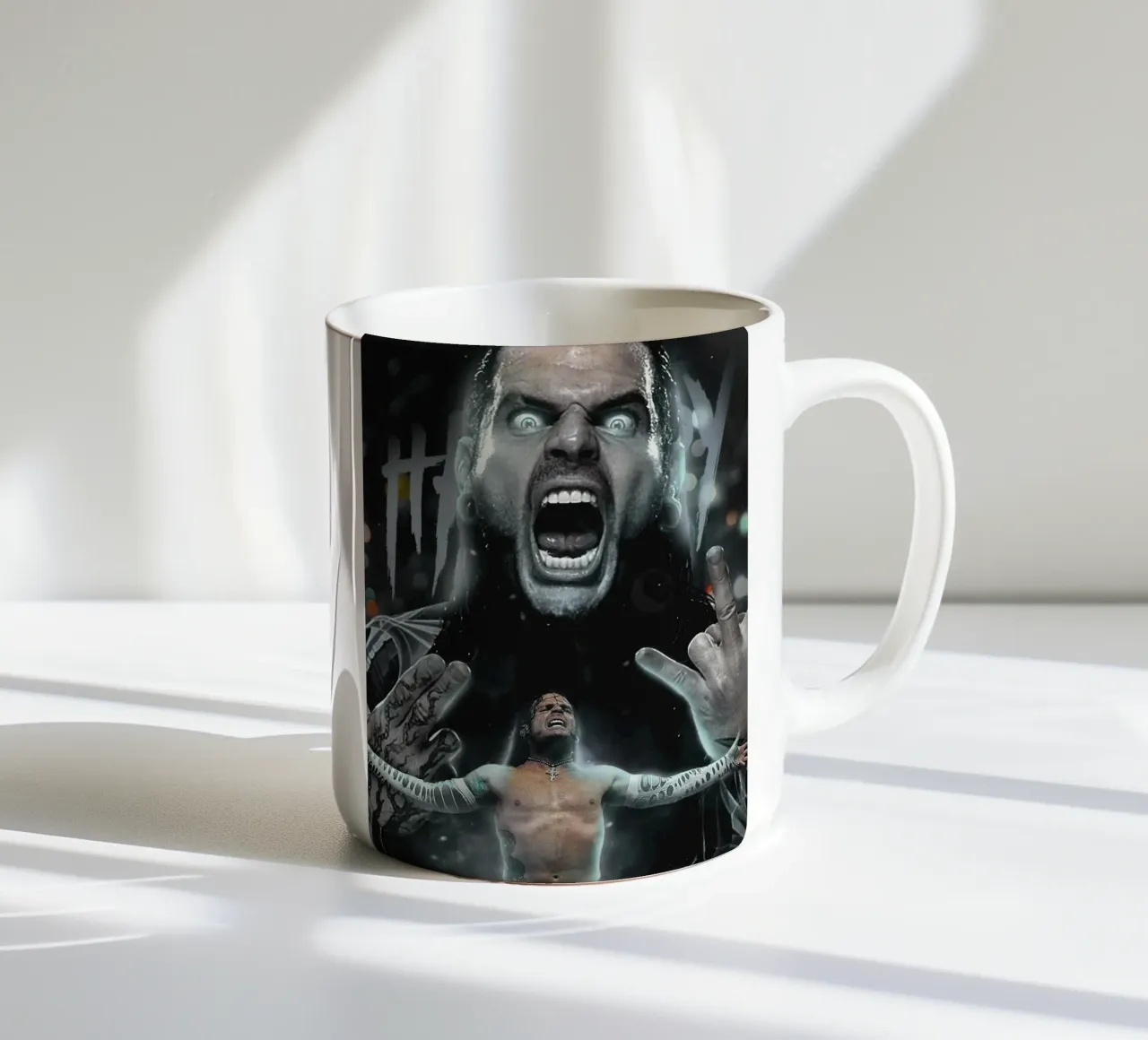 Jeff Hardy tazza in ceramica da Musadad Shop