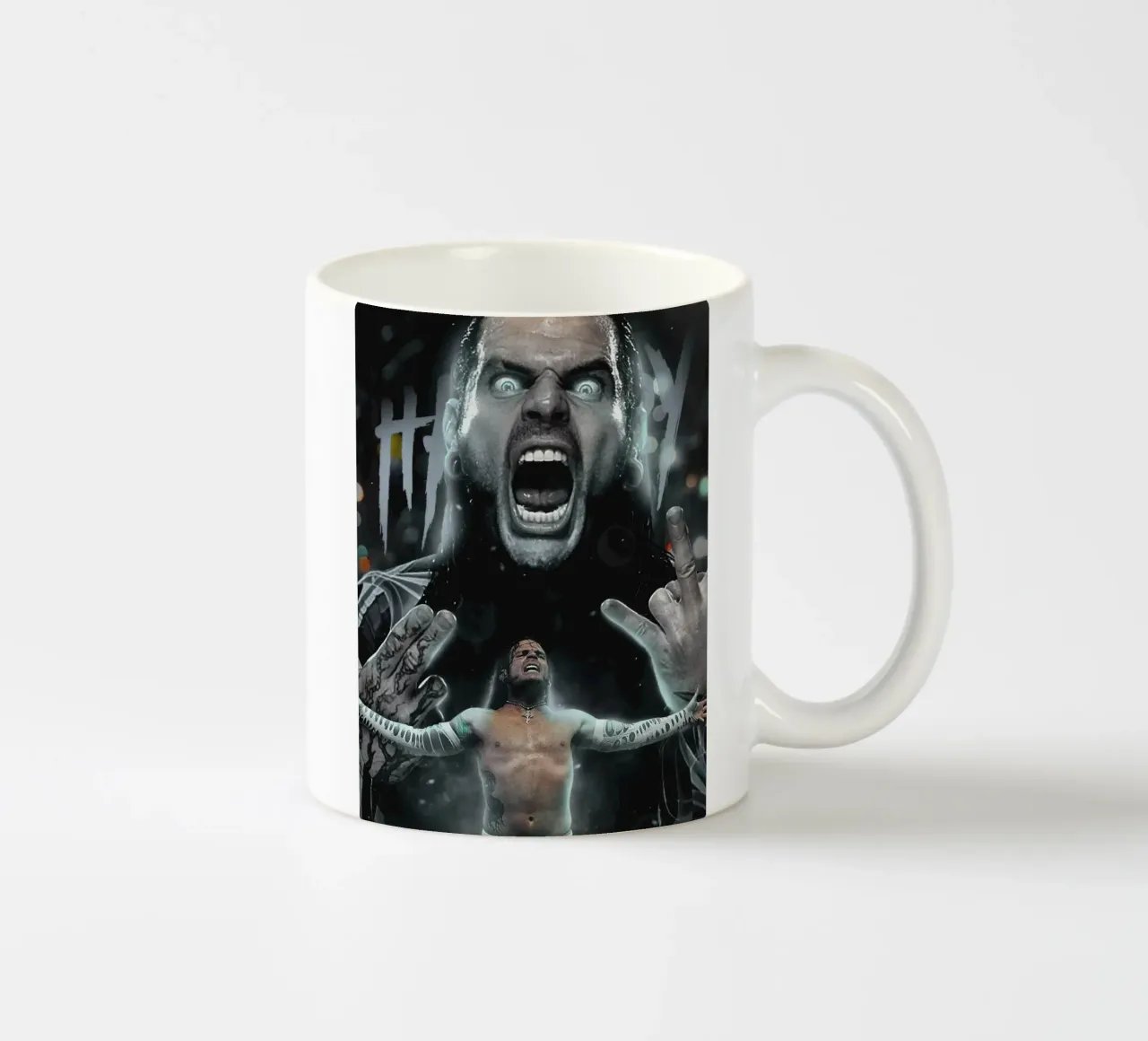 Jeff Hardy tazza in ceramica da Musadad Shop
