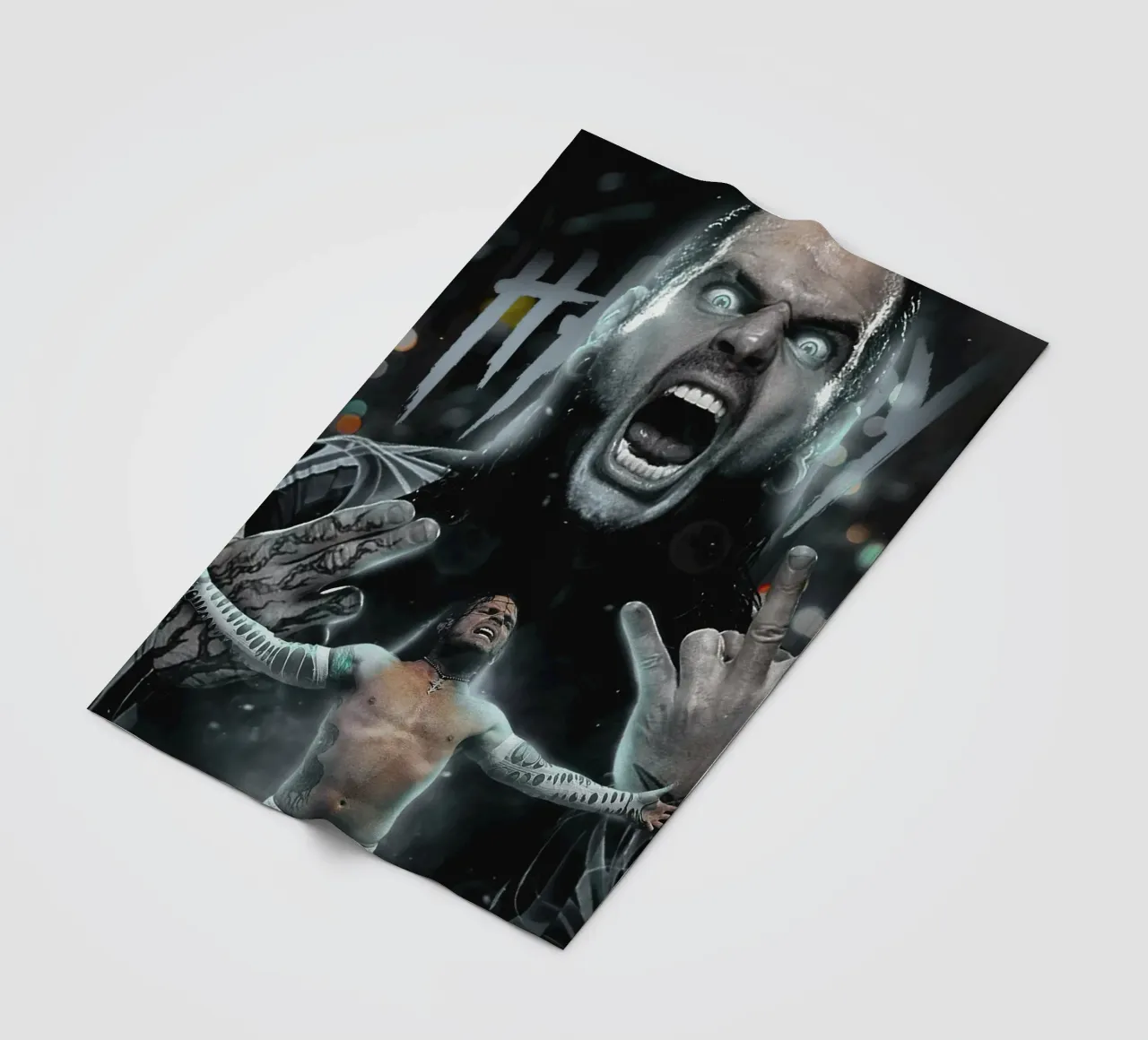 Jeff Hardy coperta in pile da Musadad Shop