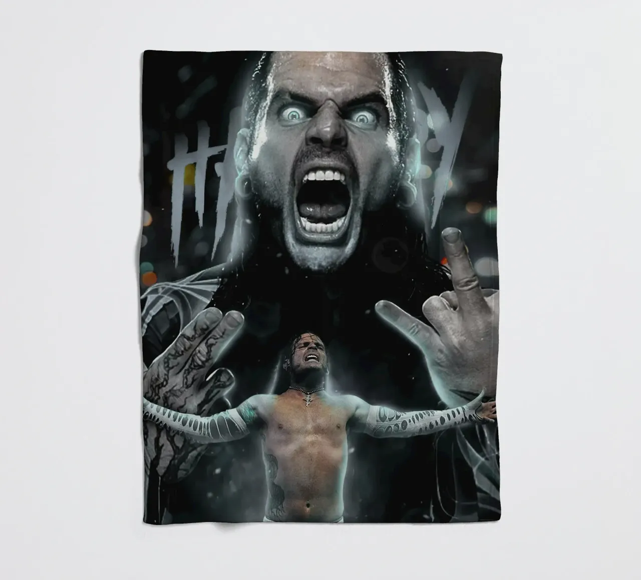 Jeff Hardy coperta in pile da Musadad Shop