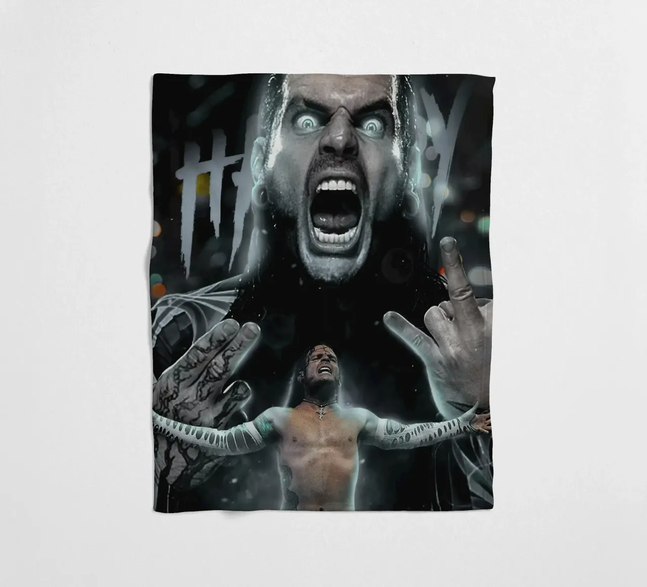 Jeff Hardy coperta in pile da Musadad Shop