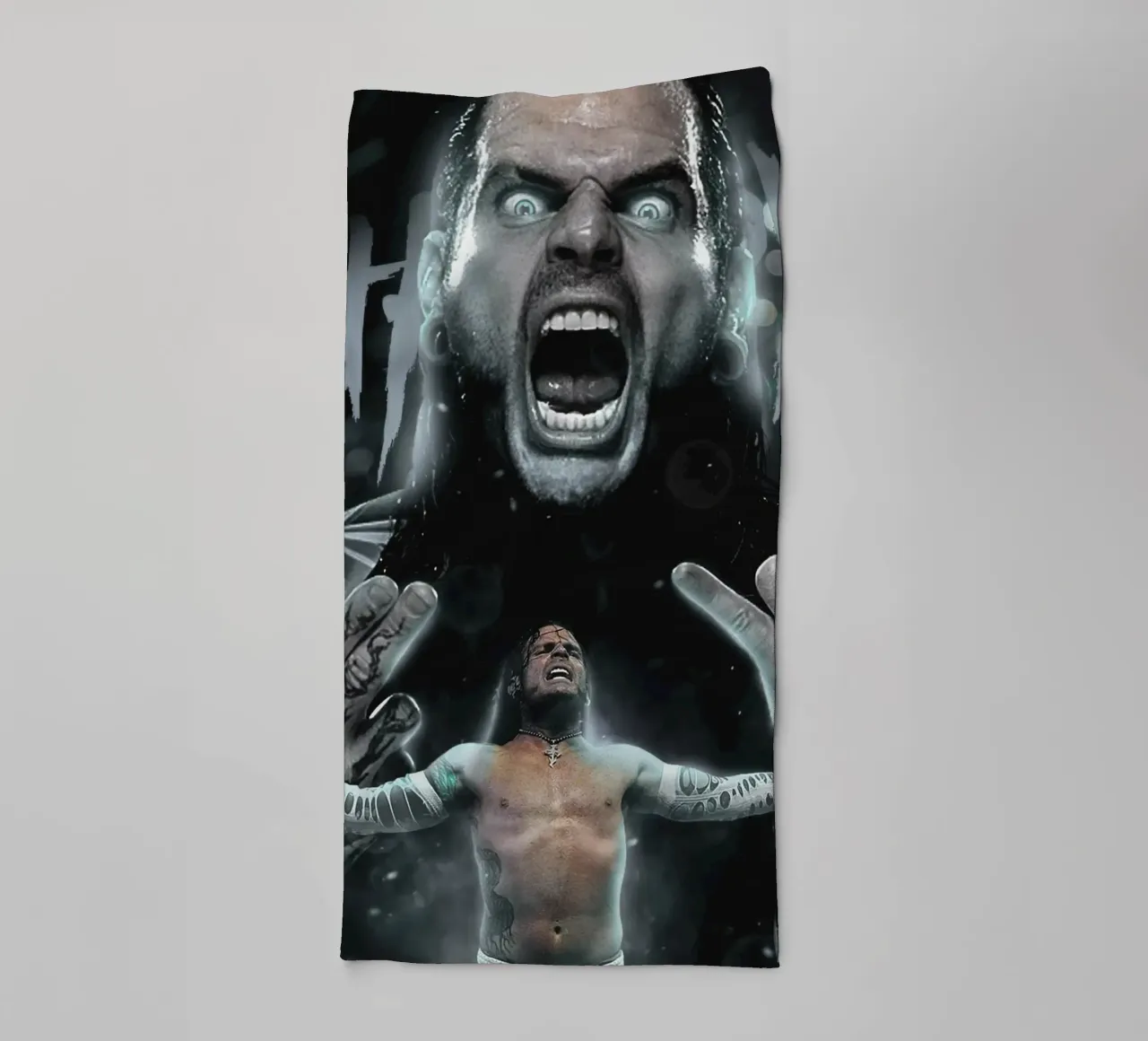 Jeff Hardy asciugamano da bagno da Musadad Shop