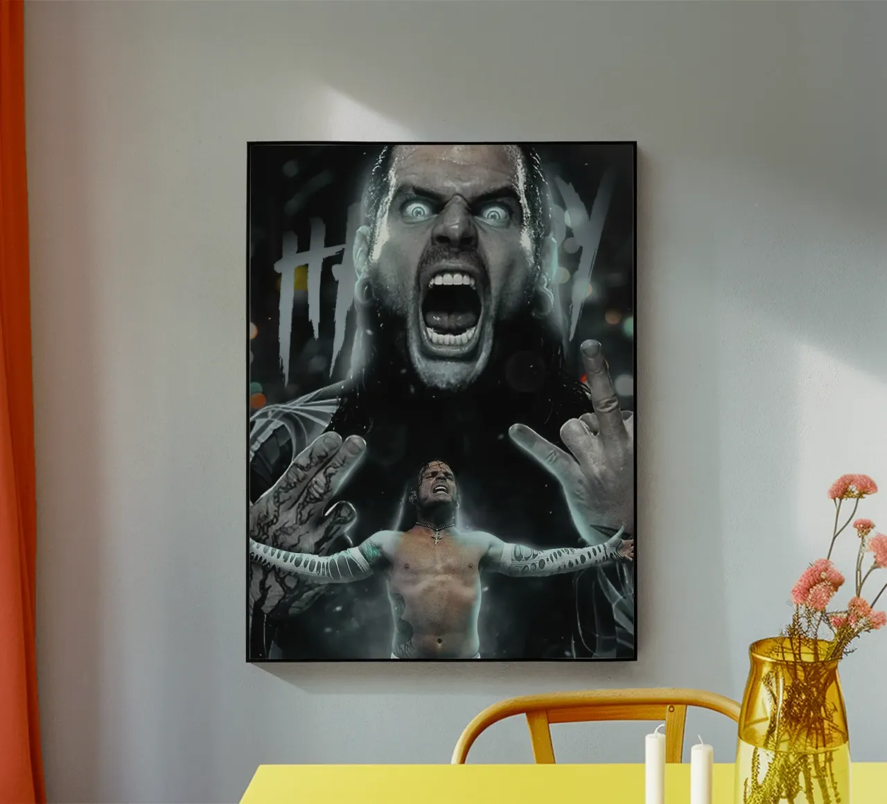Jeff Hardy plexiglass da Musadad Shop