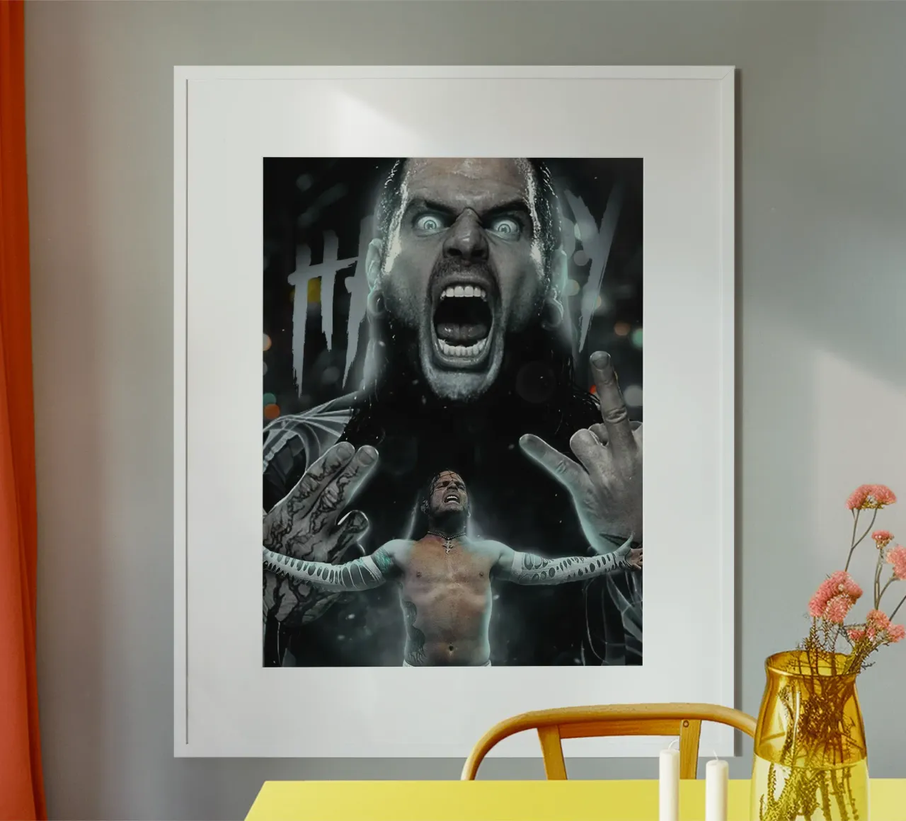 Jeff Hardy poster da Musadad Shop