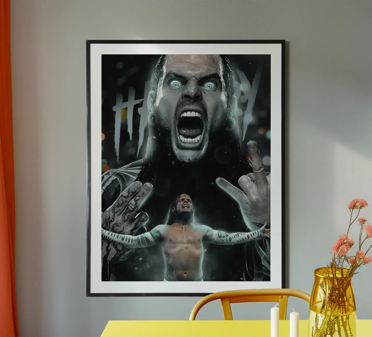 Jeff Hardy poster da Musadad Shop