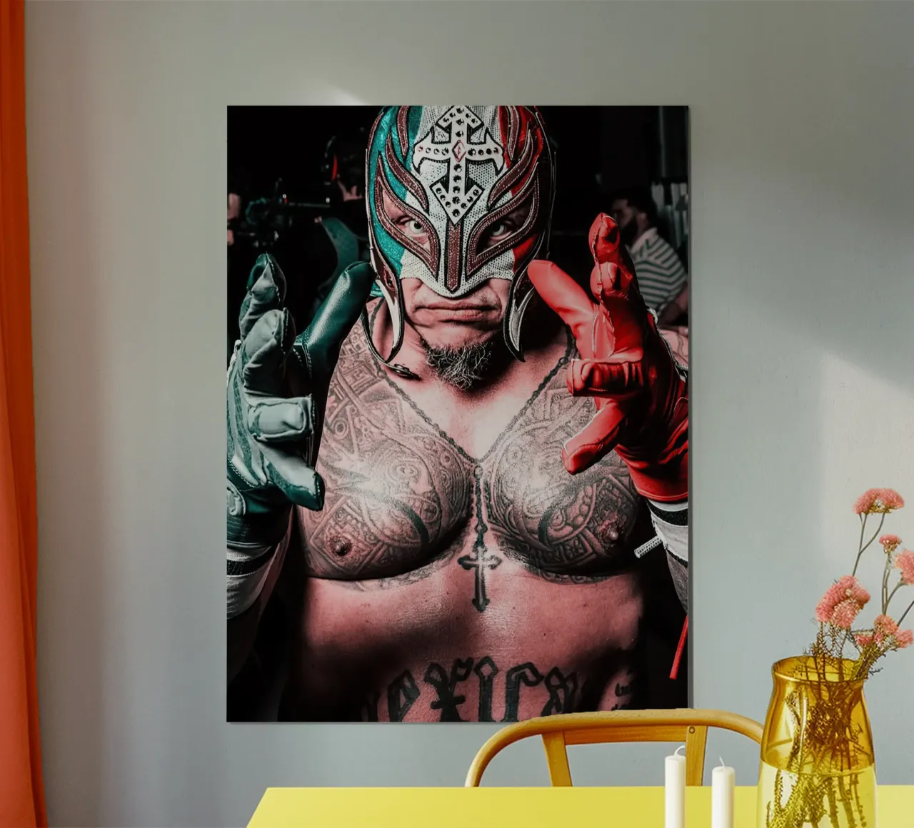 Rey Mysterio poster da Musadad Shop