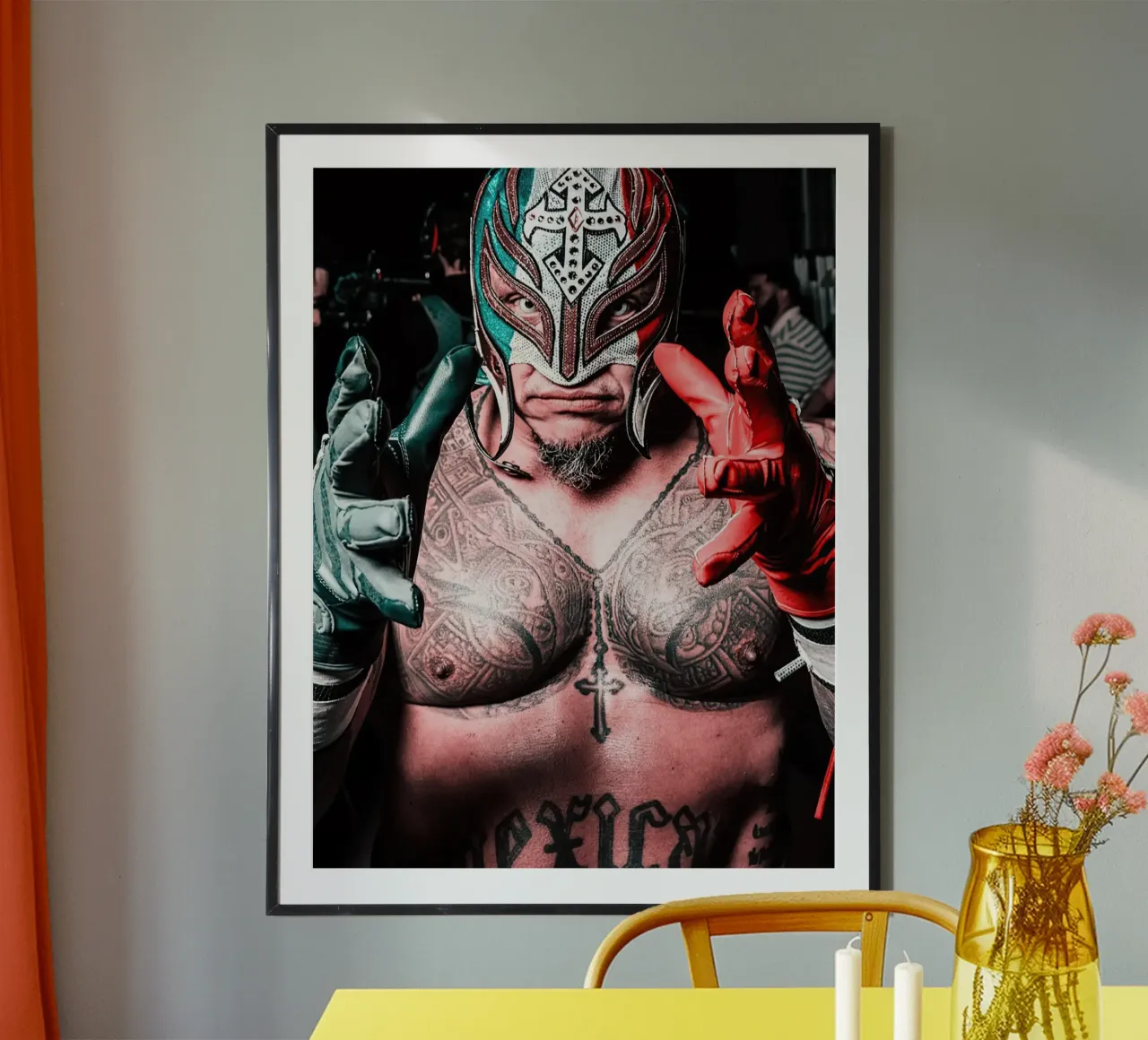 Rey Mysterio poster da Musadad Shop