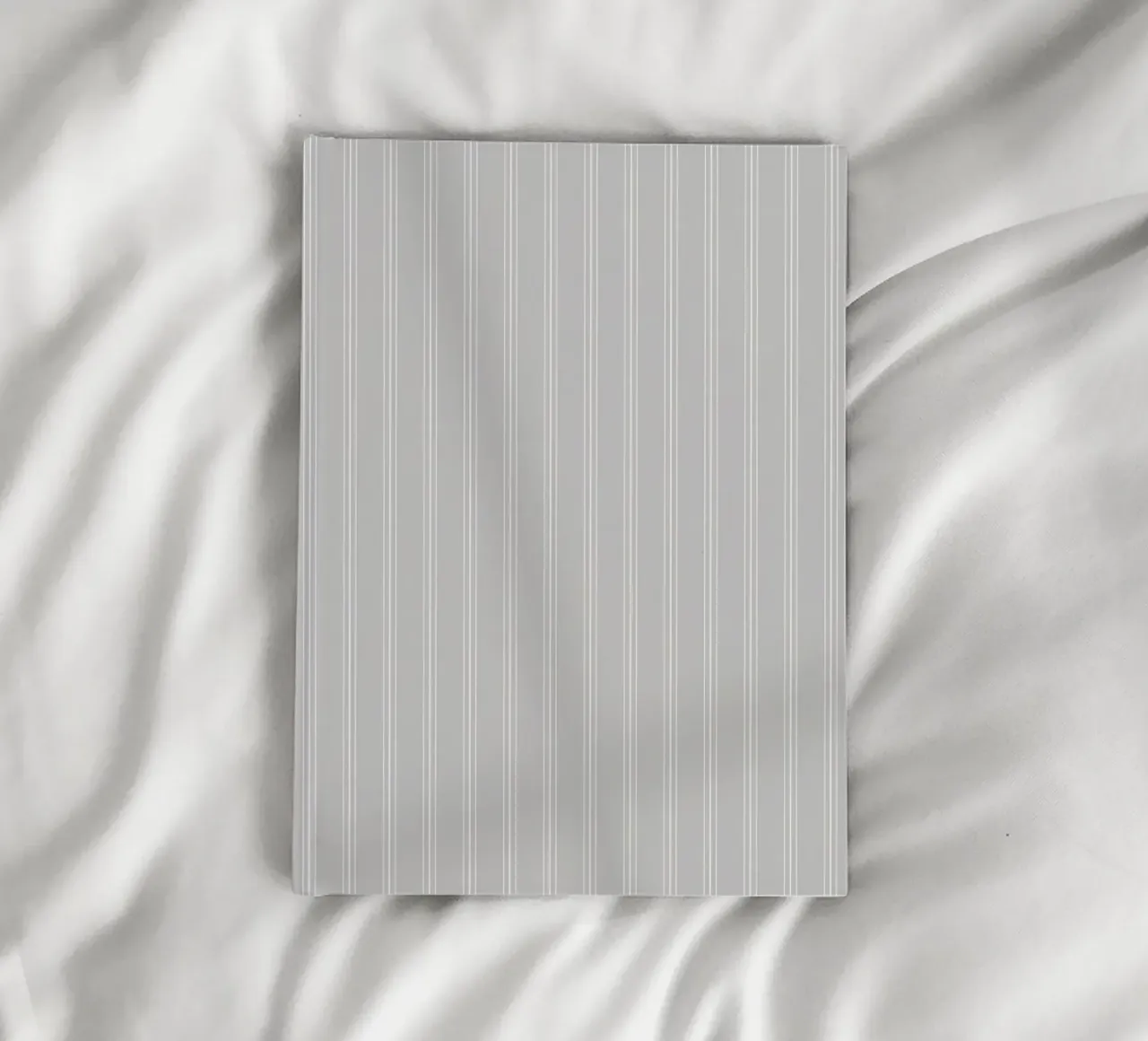 Minimal Classic Scandi a strisce miste | Bianco e grigio chiaro diario da Beauty in Simplicity