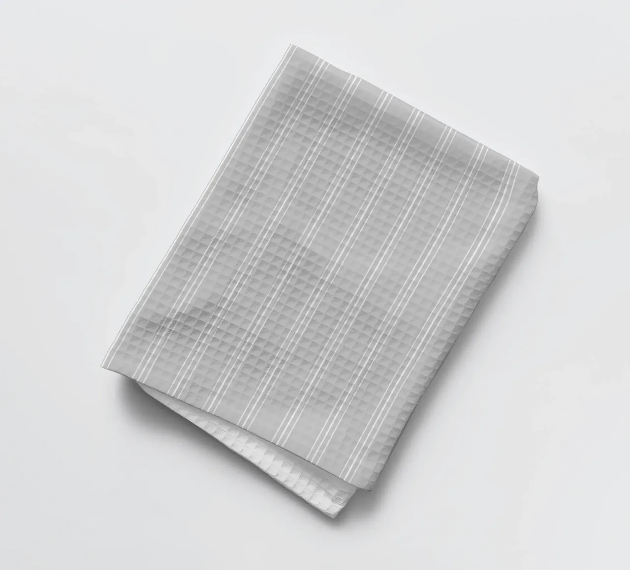 Minimal Classic Scandi a strisce miste | Bianco e grigio chiaro canovaccio da cucina da Beauty in Simplicity
