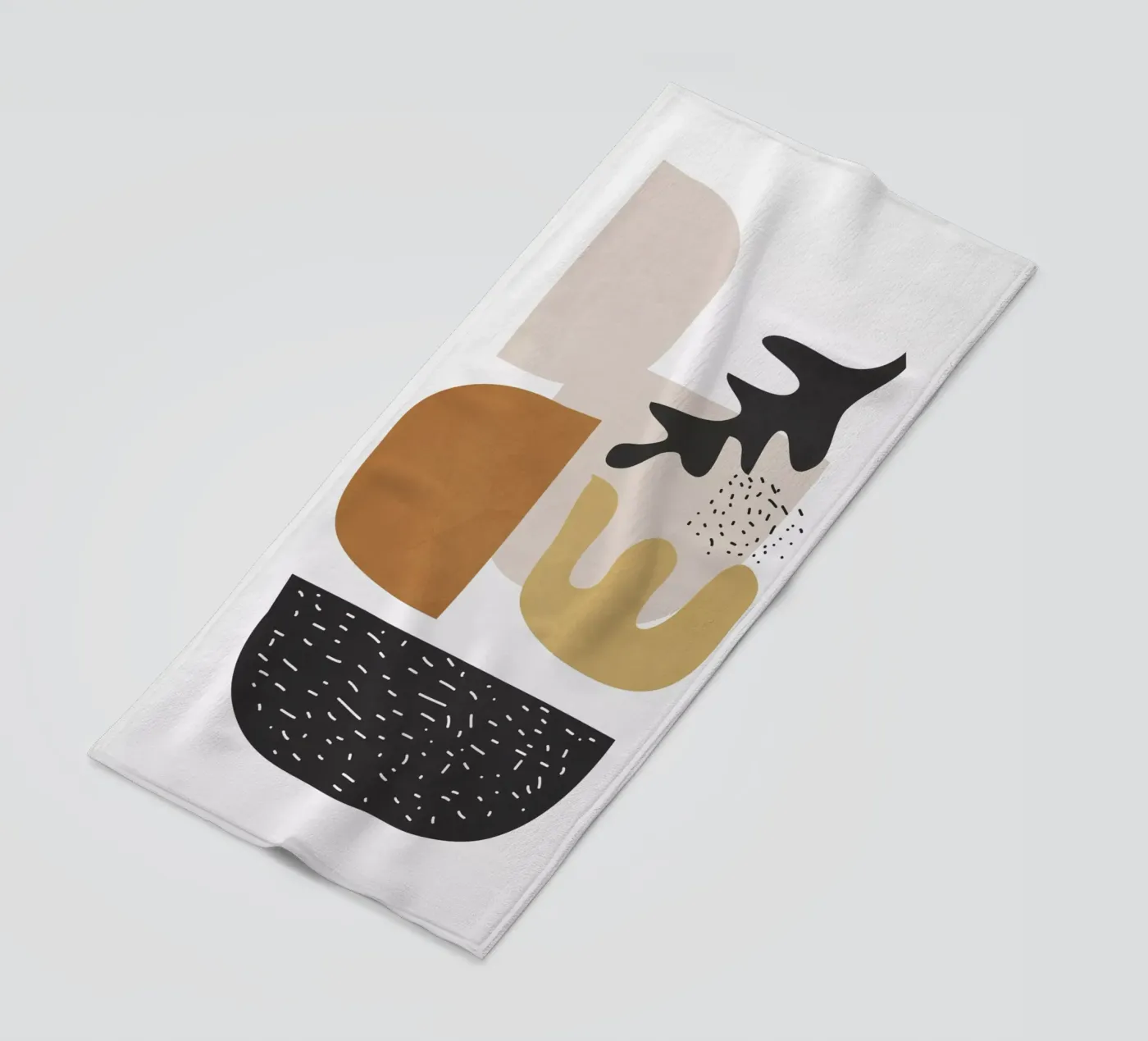 Forme astratte 2 telo mare da ThingDesign