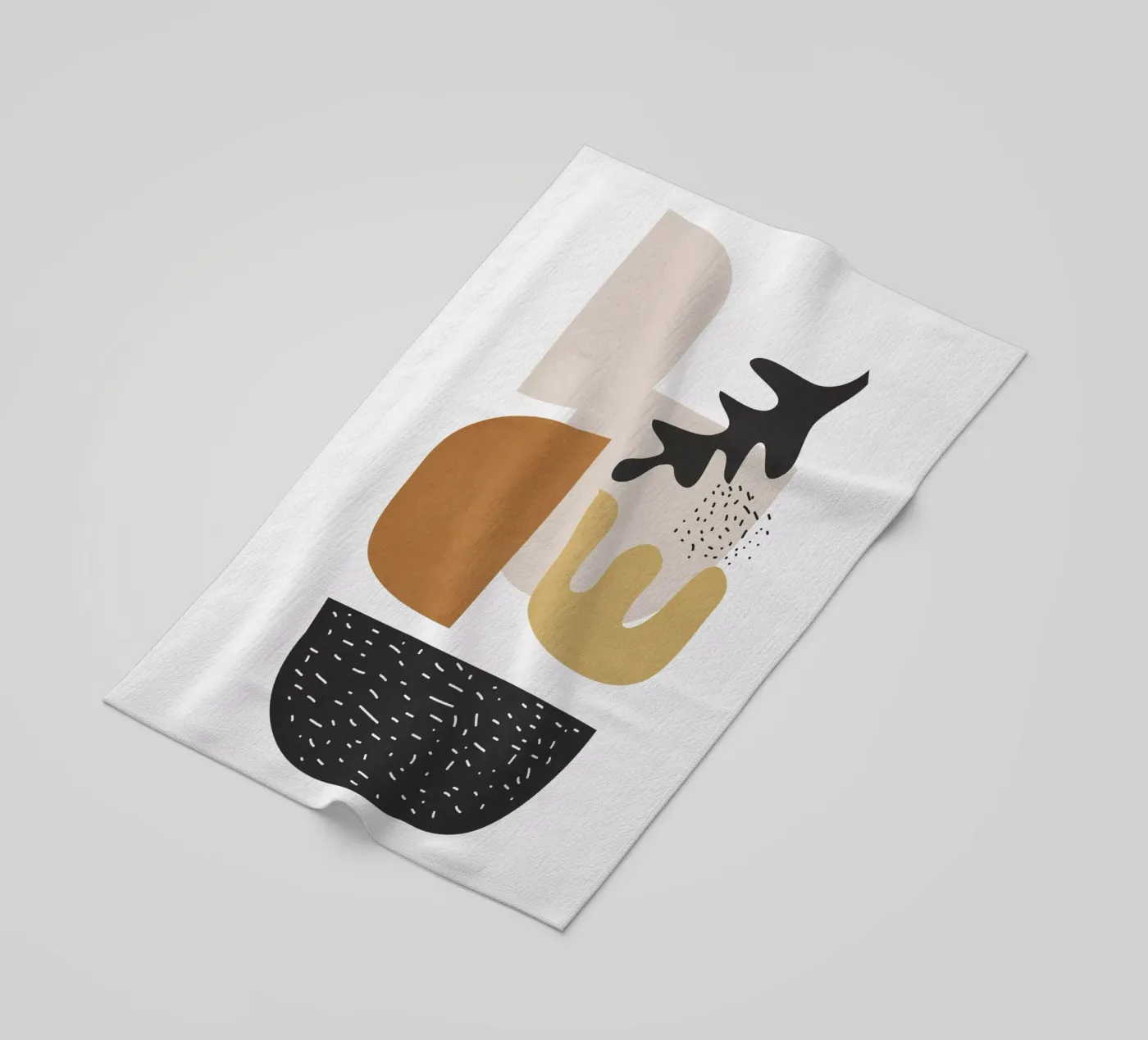 Forme astratte 2 telo mare da ThingDesign