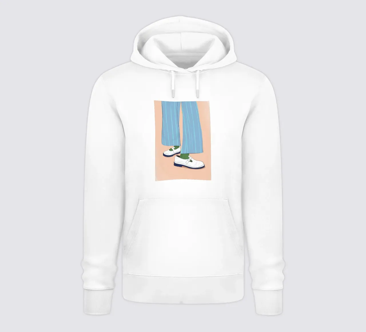 Stile di posizione semplice felpa con cappuccio da Scaller Stars