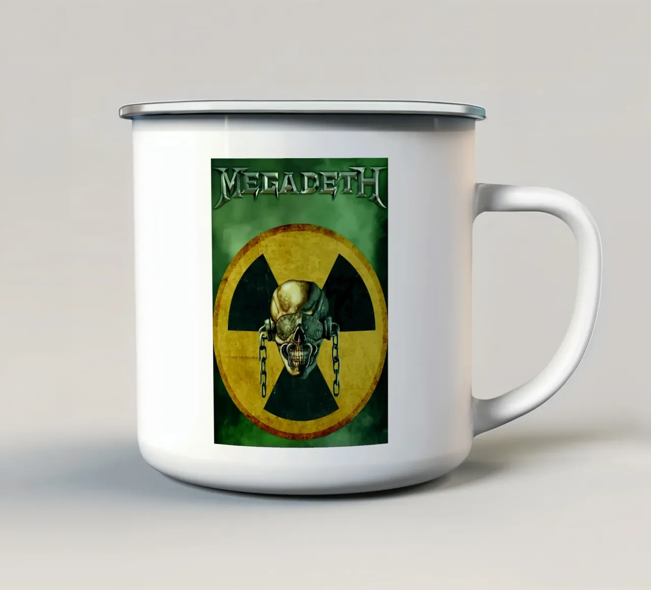 Megadeth tazza in smalto da Musadad Shop