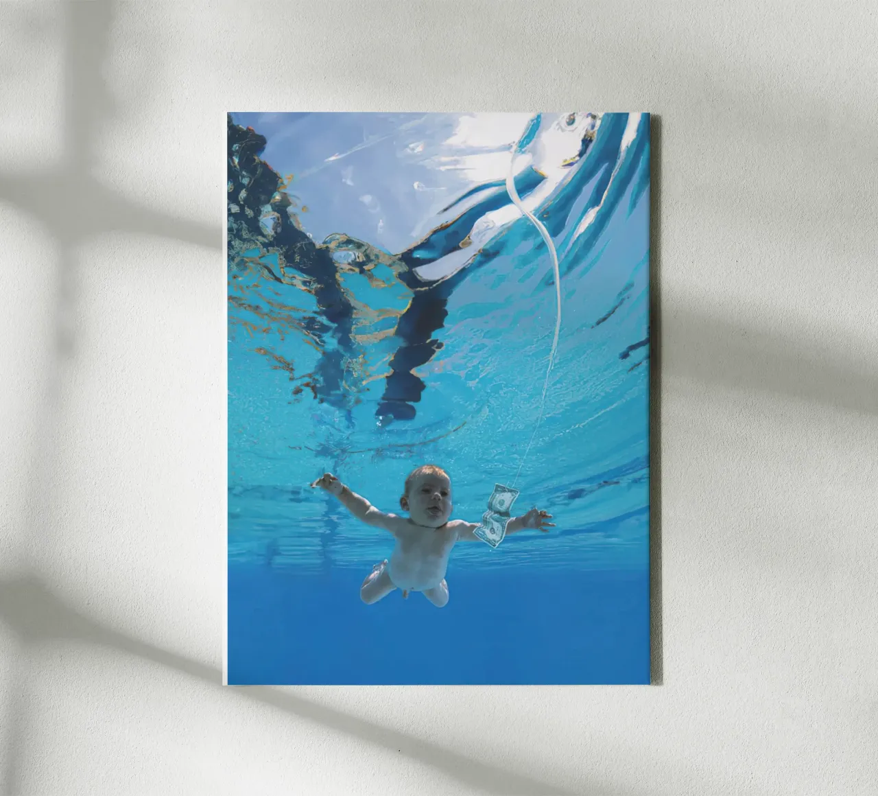 Nirvana tela con Cornice a cassetta da Musadad Shop