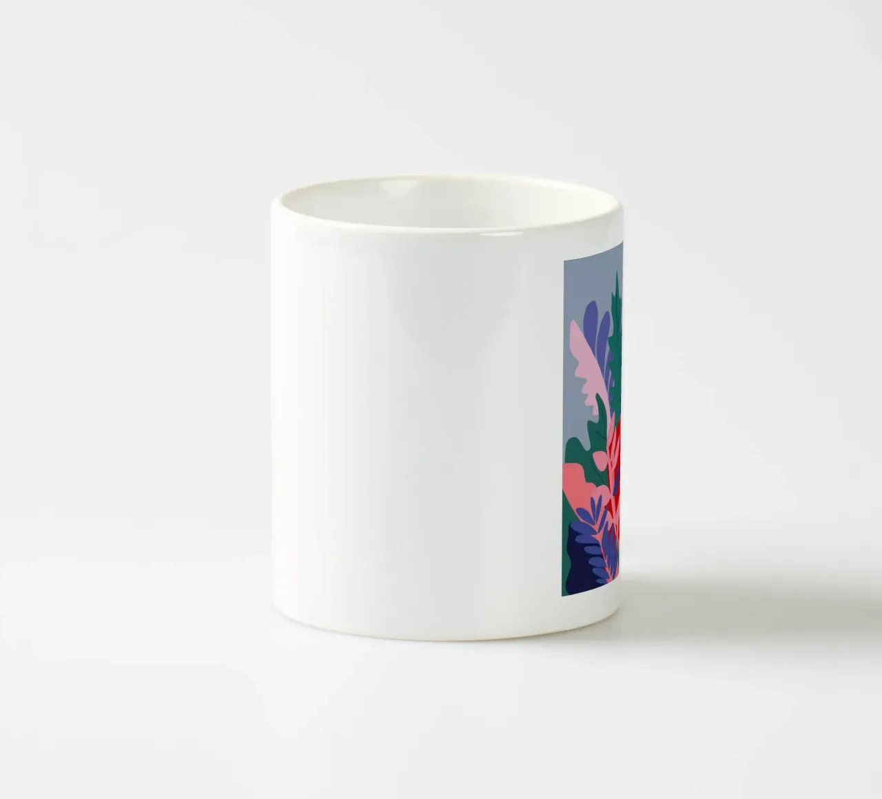 Fiducia nella giacca fucsia tazza in ceramica da Nova Glaze