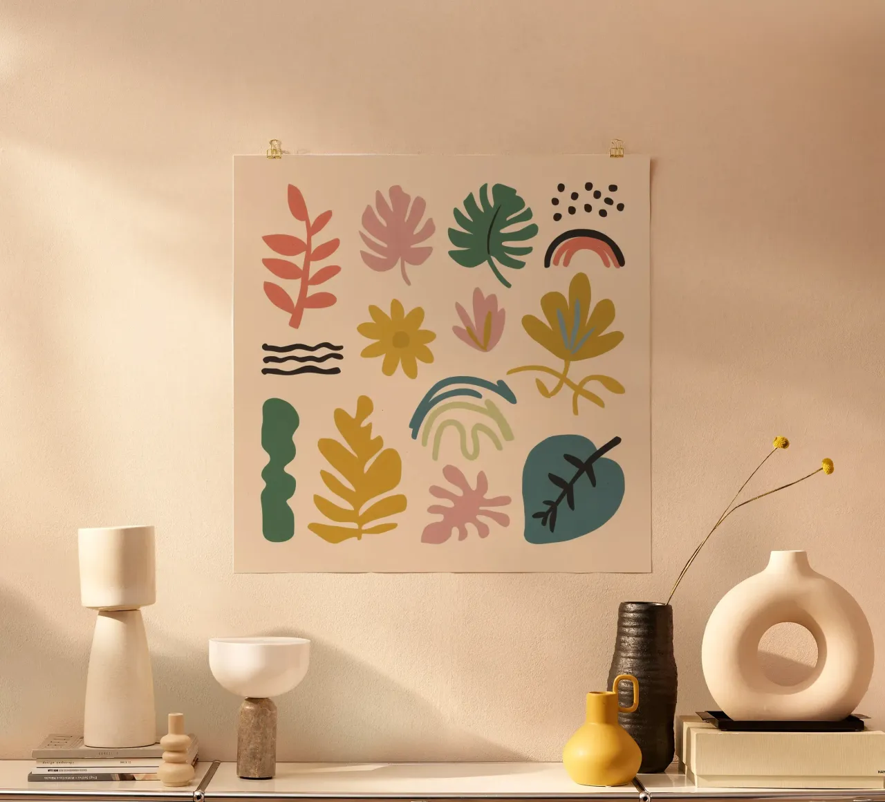 Colección Earthy Abstract poster de Scaller Stars