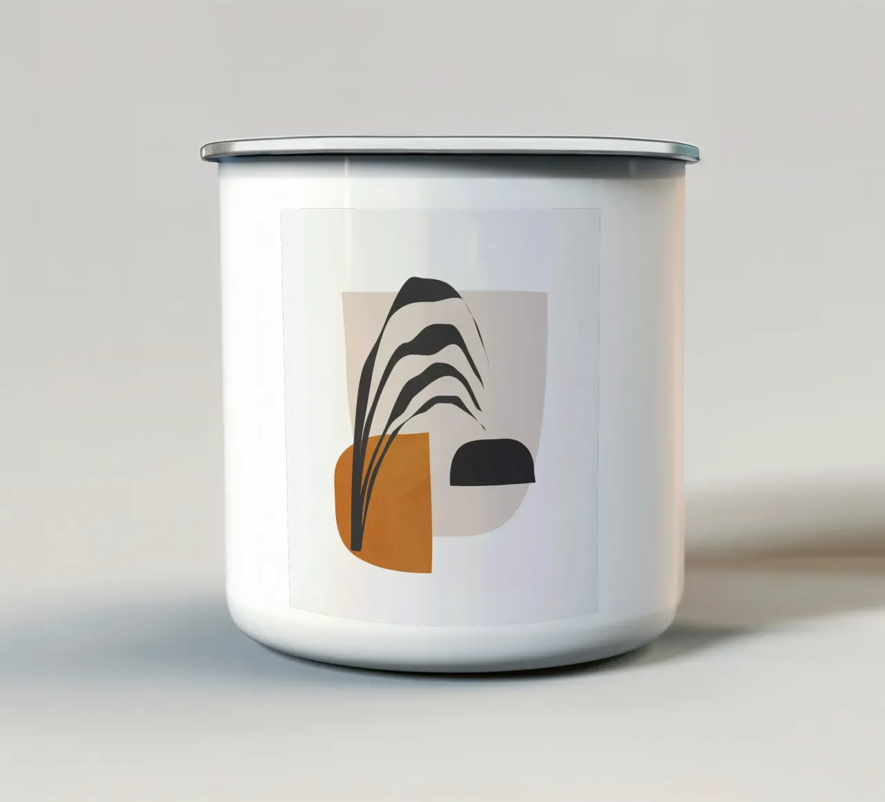 Forme astratte 3 tazza in smalto da ThingDesign
