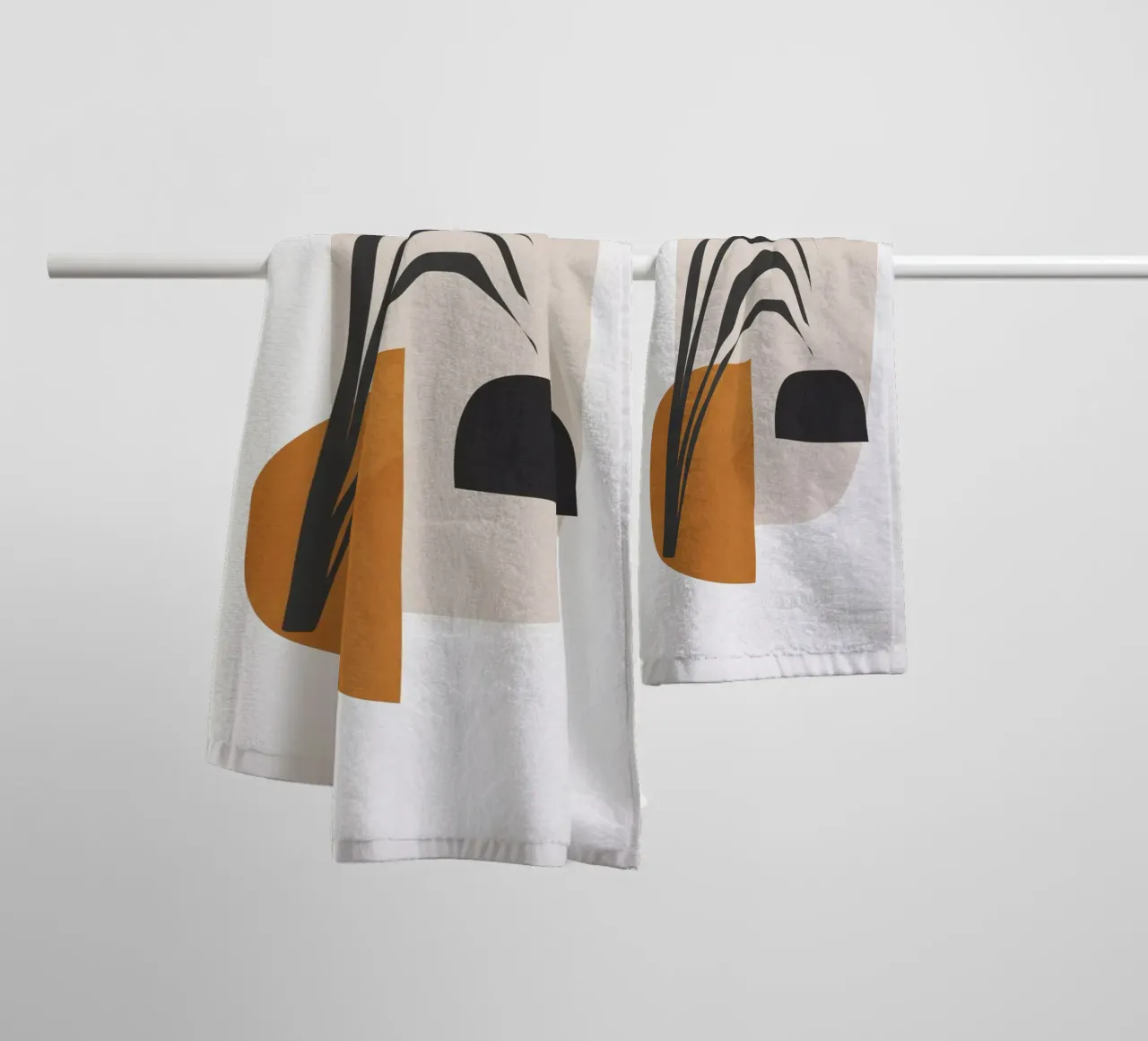 Forme astratte 3 asciugamano da bagno da ThingDesign