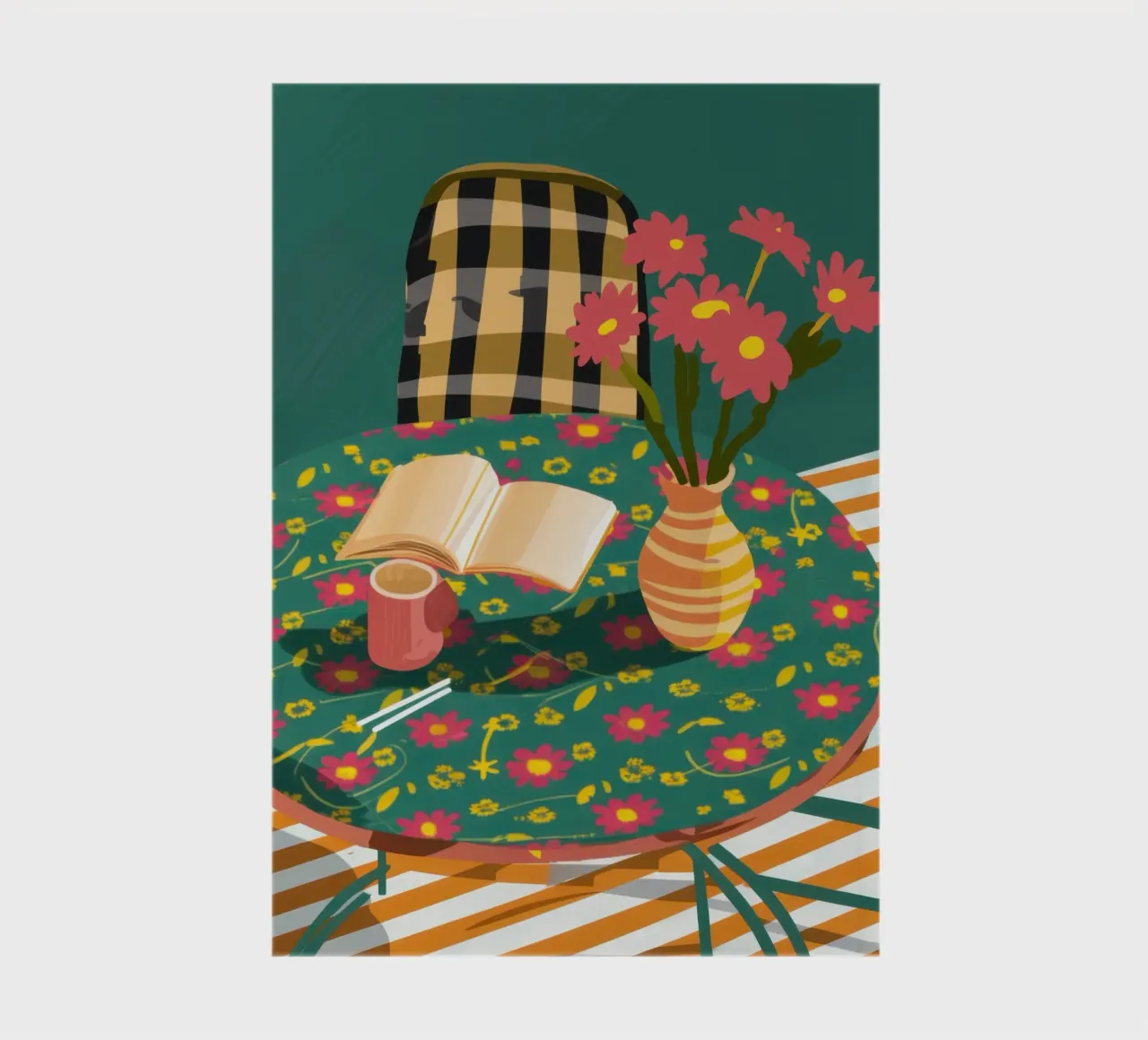 Reading by the Window notebook by Nova Glaze