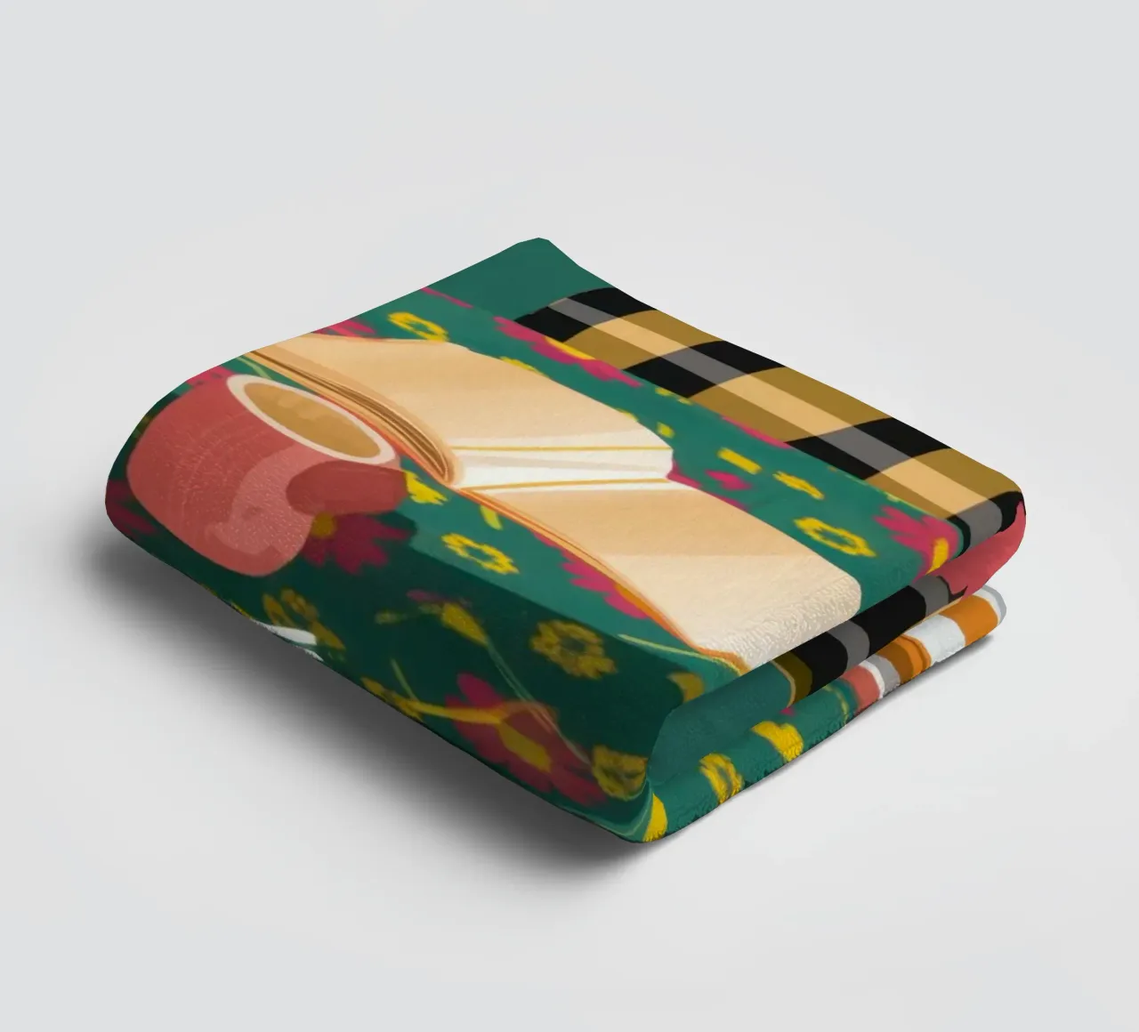 Reading by the Window towel by Nova Glaze