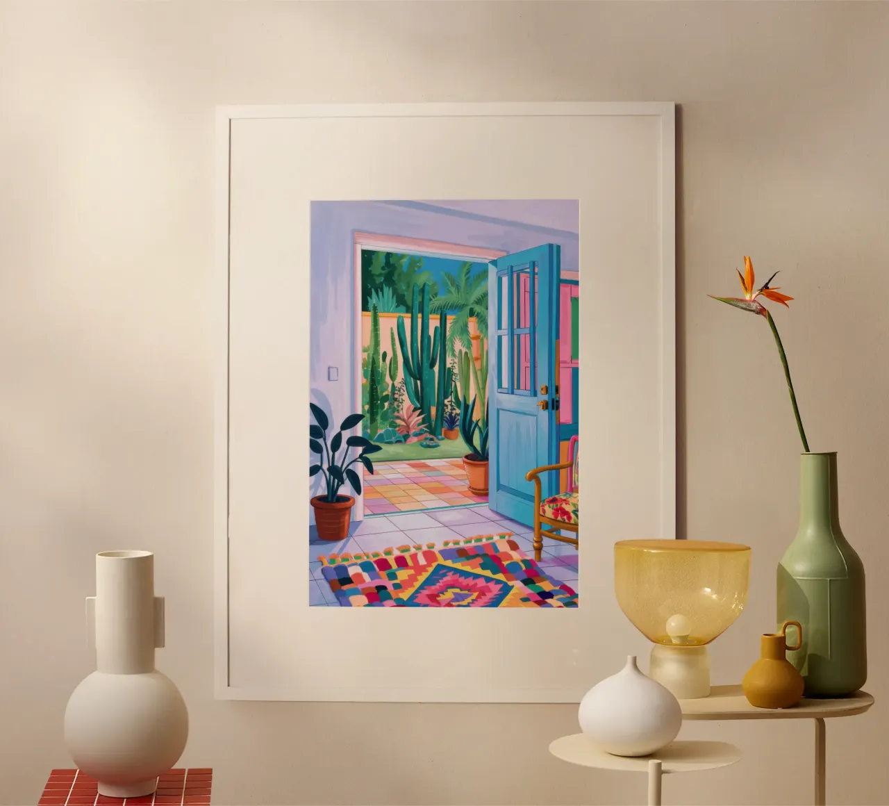 Azure Doorway Vista poster da Scaller Stars