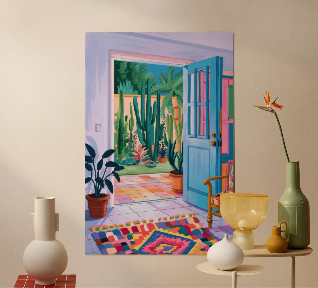 Azure Doorway Vista poster da Scaller Stars
