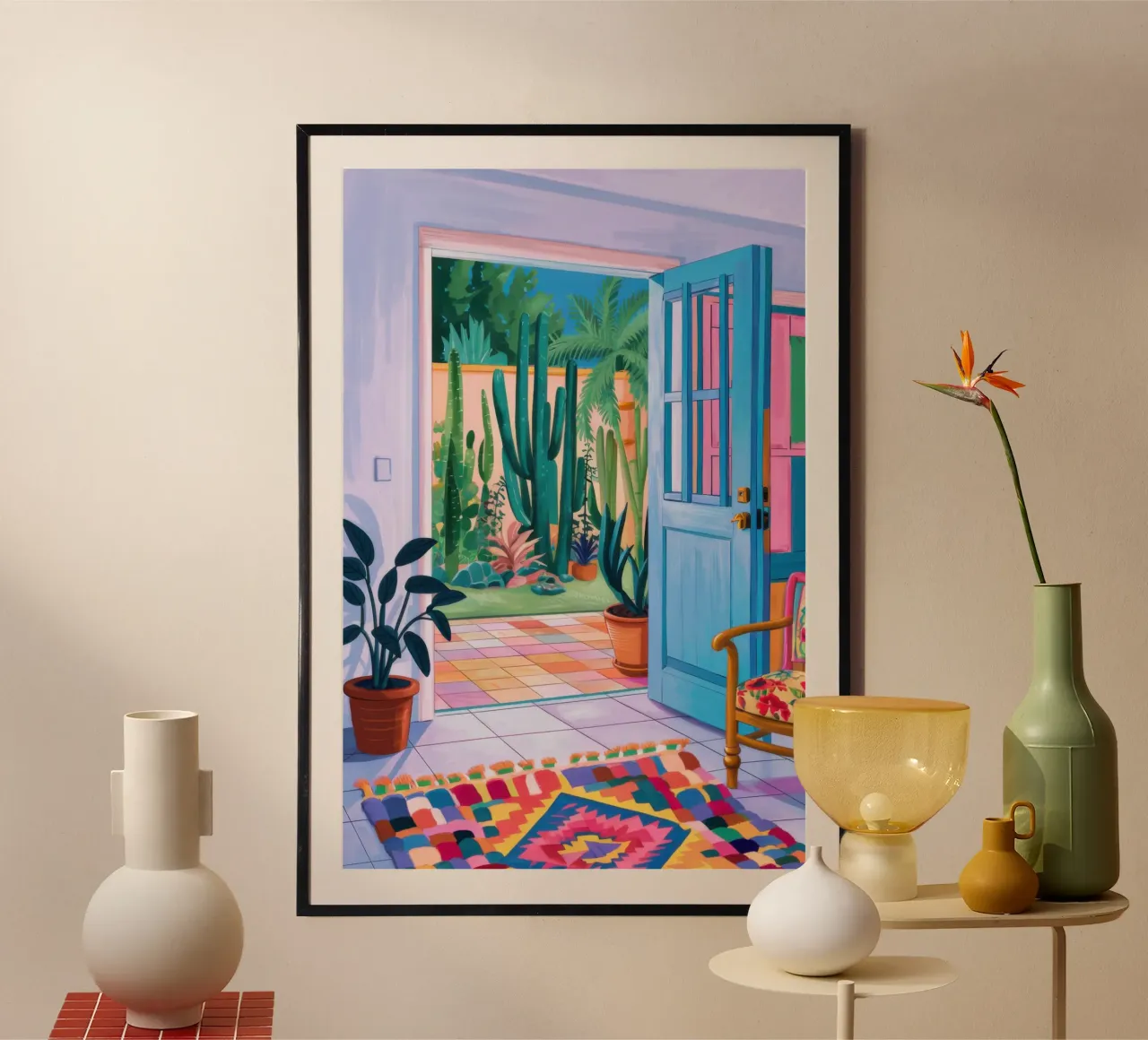 Azure Doorway Vista poster da Scaller Stars
